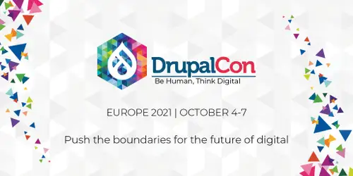 DrupalCon Europe 2021 Banner